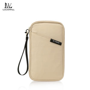 LouisWill Mens Long Wallet Oxford Cloth Multifunctional Large Capacity ID Purse Passport Holder Ticket Holders Business Storage Bag