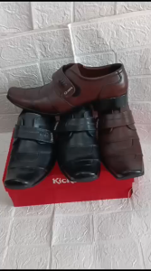 SEPATU FORMAL PANTOPEL PRIA KICKERS KULIT ASLI ART 2208