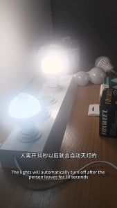 Lampu LED Bulb Sensor Cahaya Cahaya Otomatis 5w 7w 9w 12w Lampu Bohlam LED Dengan Sensor Radar