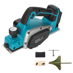 heimerdinger | Heimerdinger 18V Rechargeable Lithium Battery Powered Handheld Woodworking Tool Brushless Cordless Electric Planer No battery