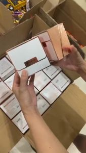 (Quà tặng bạn gái quà tặng sinh nhật quà tặng valentine quà tặng 8/3)Son túi xách HOMPAR 4 chi tiết như hình