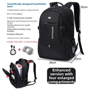 SEPTWOLVES | Travel Business Backpack Large Capacity
