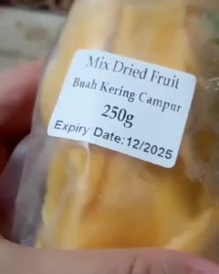 Buah Campuran Kering | Dried Mixed Fruit | Dried Fruit 100g/250g