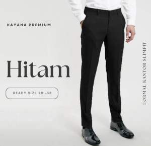 CELANA KERJA BAHAN PRENIUM MODEL SLIMFIT#Celana Bahan#Celana kerja