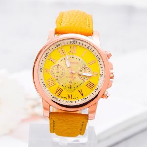 Ngoại Thương Bùng Nổ Ký Tự La Mã Giả Ba Mắt Đồng Hồ Học Sinh Đồng Hồ Nữ Thắt Lưng Đồng Hồ Thạch Anh Tại Chỗ Đồng Hồ Bán Buôn