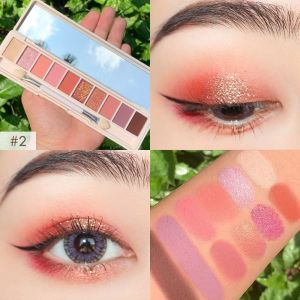 ORIGINAL FOCALLURE Eyeshadow Palette 9 Warna - Kosmetik Pewarna Mata -Creates bright luminous eyes -Delivers pure color for a lustrous finish -Long wear 8-hour wear that does not fade -Wet Process solvent allows for soft silky sheen powders