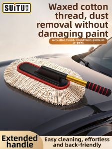 Telescopic Car Duster Wax Brush