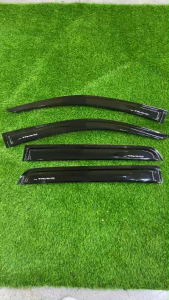 บังน้ำฝน กันสาด Travo Toyota Hilux 2025 2026 2027 สีดำ 4ประตู งานไทย A