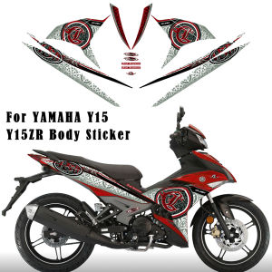 For YAMAHA Y15 Y15ZR Motorbike Body Decorative Sticker Yamaha Motorcycle Modification Accessories Motor Side Protection Sticker Non-reflective Waterproof Decal