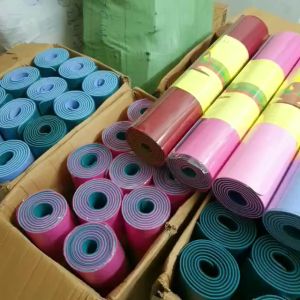 Thảm Tập Yoga 2 Lớp Dày 6MM Thảm Tập Gym Chống Trơn Trượt Cao Cấp ZA11