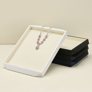 Oirlv ถาดจัดแสดงสร้อยคอที่ใส่สร้อยข้อมือหยกอุปกรณ์เสริมถาดเครื่องประดับแผ่นจัดระเบียบ P166 P172