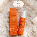 Kem chống nắng Avene Cleanance da dầu mụn / Avene  Fluid  da thường, hỗn hợp. 