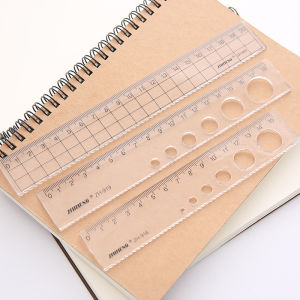 ไม้บรรทัดสร้างสรรค์ โปร่งแสง แบบ สำหรับนักเรียนระดับประถมและมัธยม สไตล์ญี่ปุ่น เกาหลี เรียบง่าย แบบ ขนาด 15 ซม 20 ซม อเนกประสงค์ การ์ตูน ชิ้น อุปกรณ์เครื่องเขียน