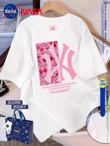 Fashionable Pure Cotton Printed T-Shirt Short Sleeve round Neck Versatile Lin Pei Brand Outlet Store New Summer Style Treasure Item