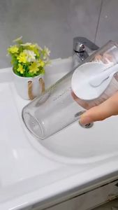 Sikat botol silikon panjang / sikat bulu silikon / pembersih botol termos serbaguna