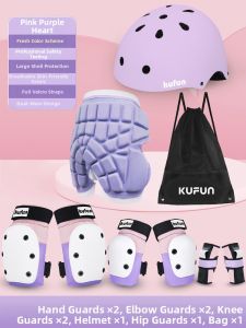 kufun | Skateboard Helmet and Pads Set Full Protection