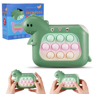 Quick Push Pop Game Electronic Handheld Fidget Toys for Kids Stress Relief Pop Puzzle Game for Boy & Girl & Teens Birthday Gift