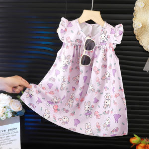 New Summer Sweet Floral Puff Sleeve Dress