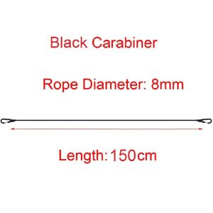 150CM-210CM Heavy Duty Bungee Cord Elastic Tie Strap String Carabiner Hooks Cycling Luggage Packing Ropes Camping Accessories