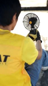 6/8 Inch Portable Camping Fan Cordless Rechargeable Fan Kipas Bateri Tahan Lama Mini Fan Battery Outdoor