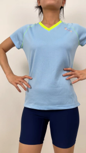 Áo Thun Thể Thao Nữ  – Chất Vải Co Giãn 4 Chiều Nhanh Khô Mặc Êm Mát