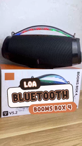 ( HÀNG THẬT ẢNH THẬT ) Loa Nghe Nhạc Bluetooth  BOOMBOX 4 Âm Thanh Siêu Bass Cực Mạnh Chống Bụi và Nước IP67 - Bảo Hành Lỗi 1 Đổi 1