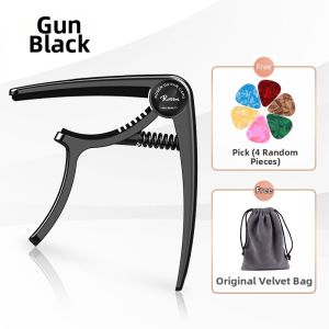 Sliding Universal Tuning Capo for Acoustic Guitar and Ukulele
