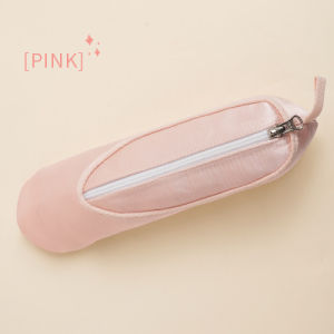 Ballet Shoe Pencil Case/Bag Pink Dance-Themed Makeup Organizer | Multi-Use Cosmetic for Girls Teens