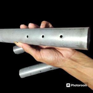 saringan knalpot borboran (sarbor) engker universal inlet 38 ke 50 lubang 4x3 panjang 40cm.