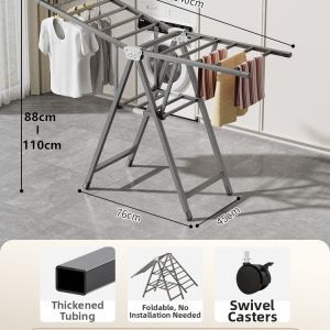 Foldable Drying Rack For Home Indoor Baby Use