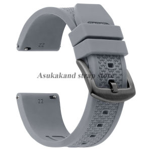 Silicone Watch Band 20mm 22mm 24mm for Omega for Seiko Watchstrap Quick Release Men Sport Rubber Bracelet for Smartswatch Strap
