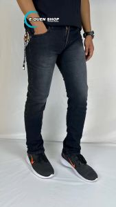 FIFTEEN DENIM Celana Jeans Panjang Pria Terbaru BlackJazz 28 34