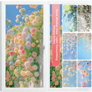 KEERMAN | Static Privacy Frosted Glass Film