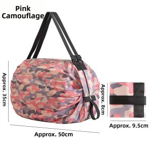Portable Lightweight Eco-friendly High-capacity Waterproof Shopping Bag