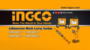 Cordless Lampu Sorot LED 20v INGCO CWLI2025 Baterai Lamp Tembak P20S