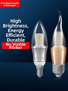 TONGZHIGUANG | Candle LED Light Bulb E14 Base