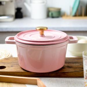 DIHUANTUO | Nồi Sắt Đúc Phủ Men Phù Hợp Để Hầm và Nấu Soup