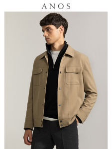 ANOS | Easy-to-Care Mens Casual Collar Jacket