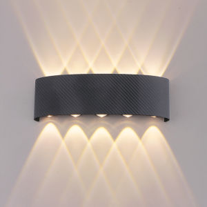 Đèn Tường Ngoài Trời LED Chống Nước Hiện Đại AC85-265V 6W 10W Trang Trí Đương Đại Cho Phòng Ngủ Lối Đi Phòng Trưng Bày Phòng Khách