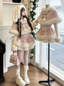 CHANGTONG | Compact Unique Cape Dress Outfit
