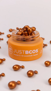 JUSTBCOS Vitamin C + E Concentrate Capsule Dark Spot Corrector Serum (30s)
