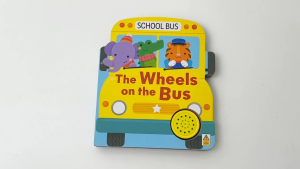 The Wheels On The Bus 1 Button Sound Book To Sing Along For Kids & Toddlers