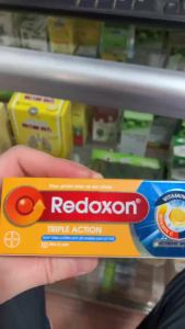 TPBVSK Redoxon Triple Action - Viên C sủi hỗ trợ tăng cường sức đề kháng cho cơ thể