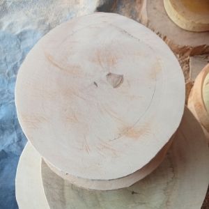 Talenan kayu Bulat 30 cm/Alas potong daging/Tatakan/papan kayu