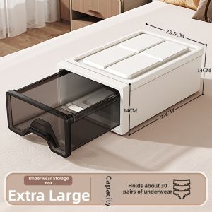 Joybos | Transparent Thick Drawer Clothes Storage Box