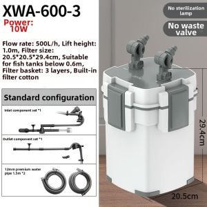 sunsun | External Quiet Water Cycling 3-in-1 System Filter