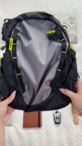 BAGSMART Mini Outdoor Backpack with Elastic Buckles Waterproof Lightweight Causal Daypack Schoolbag for Travel Commutes