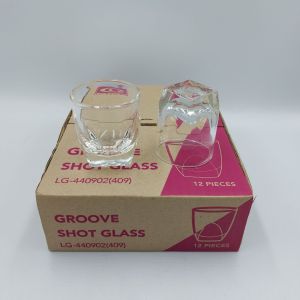 (ขายยกโหล12ใบ)แก้วเป็ก แก้วช๊อต แก้วBELL แก้วขนาดเล็ก แก้วตวง แก้วเหล้า LUCKY GLASS