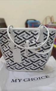 MY CHOICE ZIGZAG 29x22x11CM / Totebag Wanita Kulit/ Tas Bahu Perempuan /Tas Tangan Shoulderbag Cewek