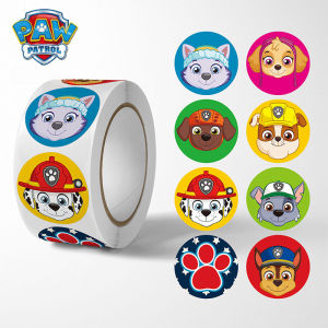 New 500PCS Paw Patrol Childrens Cartoon Stickers Cute Kids Stationery Supplies School Teacher Supplies Reward Sticker Toys Gift